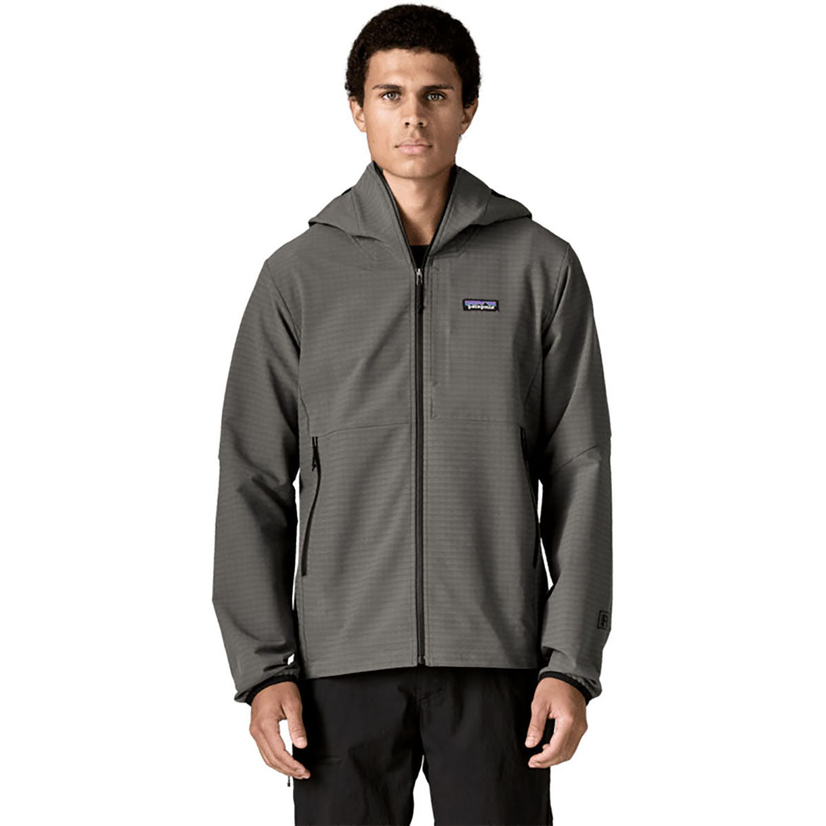 Patagonia Men's Forge Grey R1 TechFace Hoody