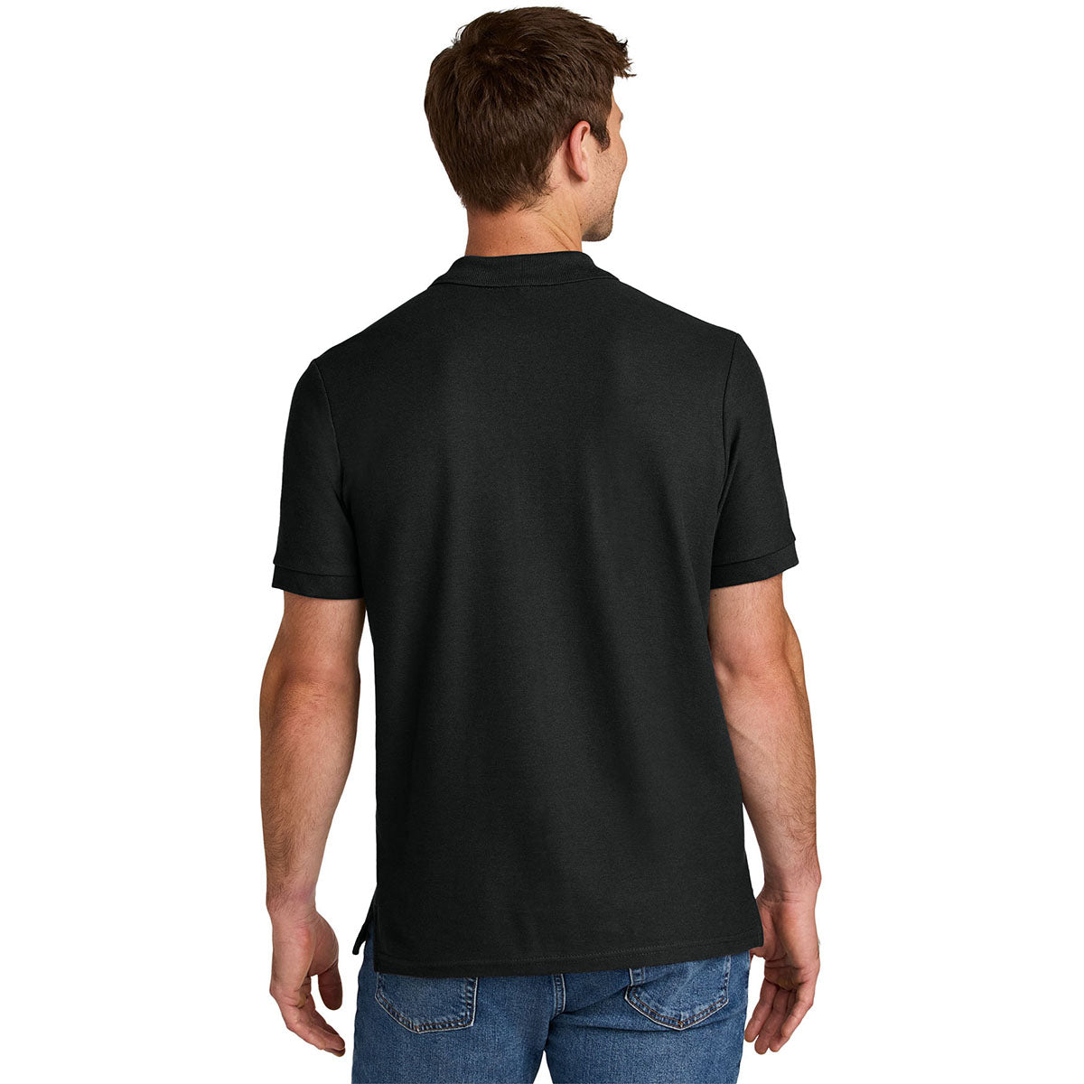 Gildan Men's Black Hammer Pique Polo
