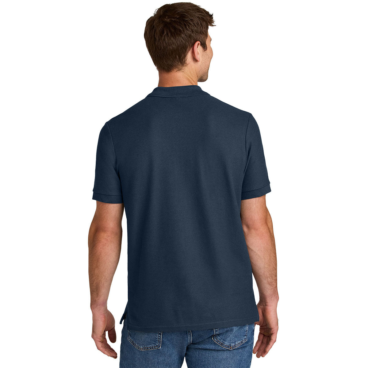 Gildan Men's Navy Hammer Pique Polo