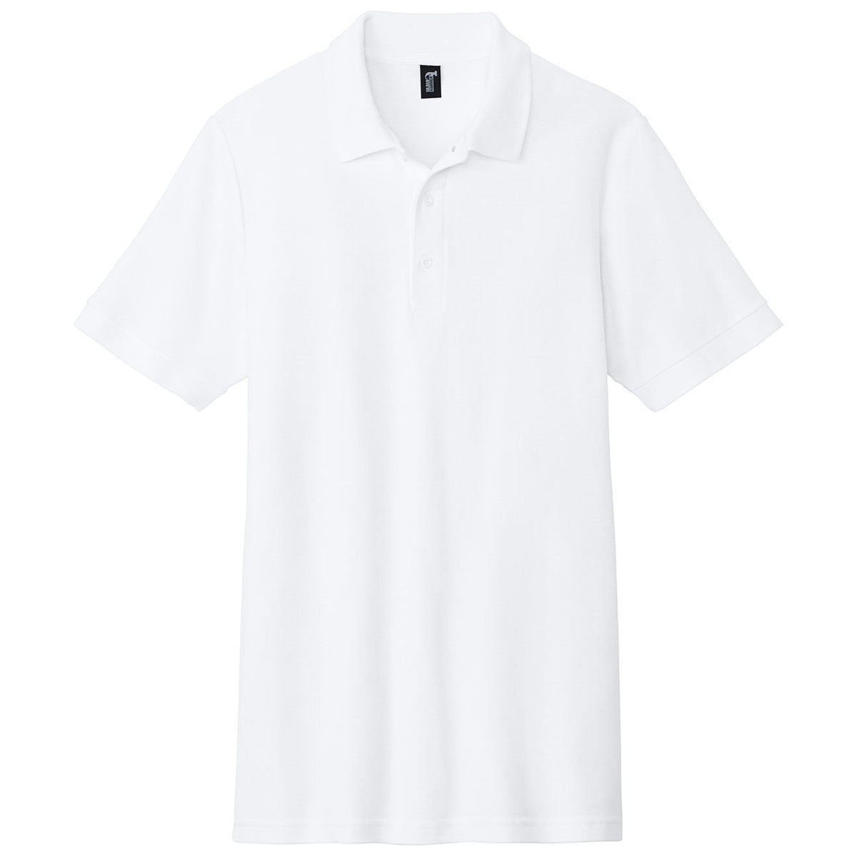 Gildan Men's White Hammer Pique Polo