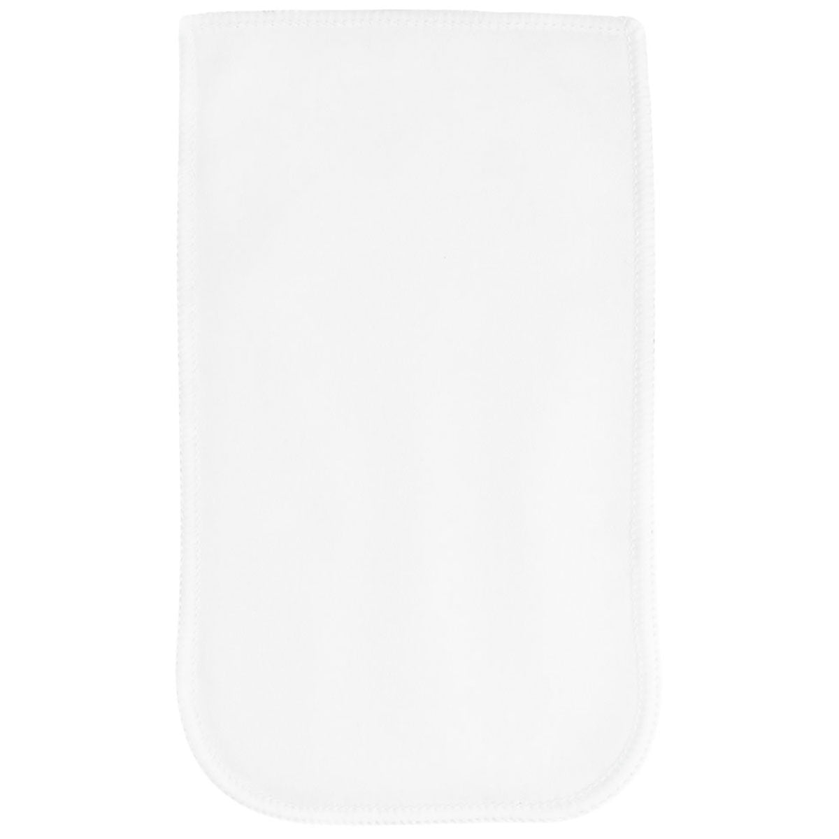 Hit White rPET Microfiber Sunglass Pouch