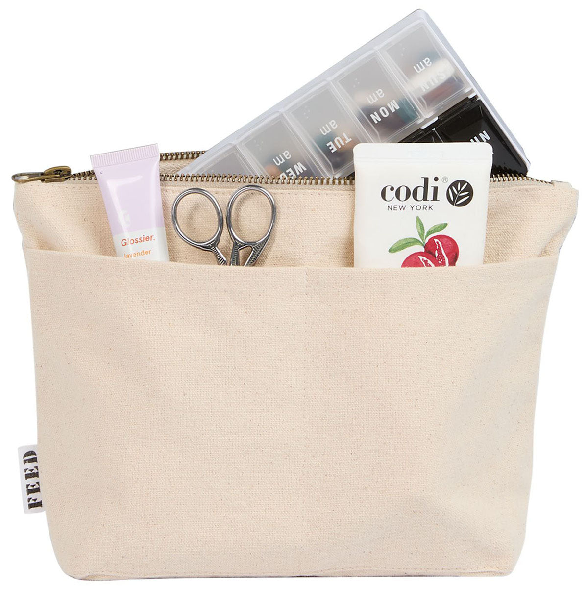 FEED Natural Organic Cotton Pouch