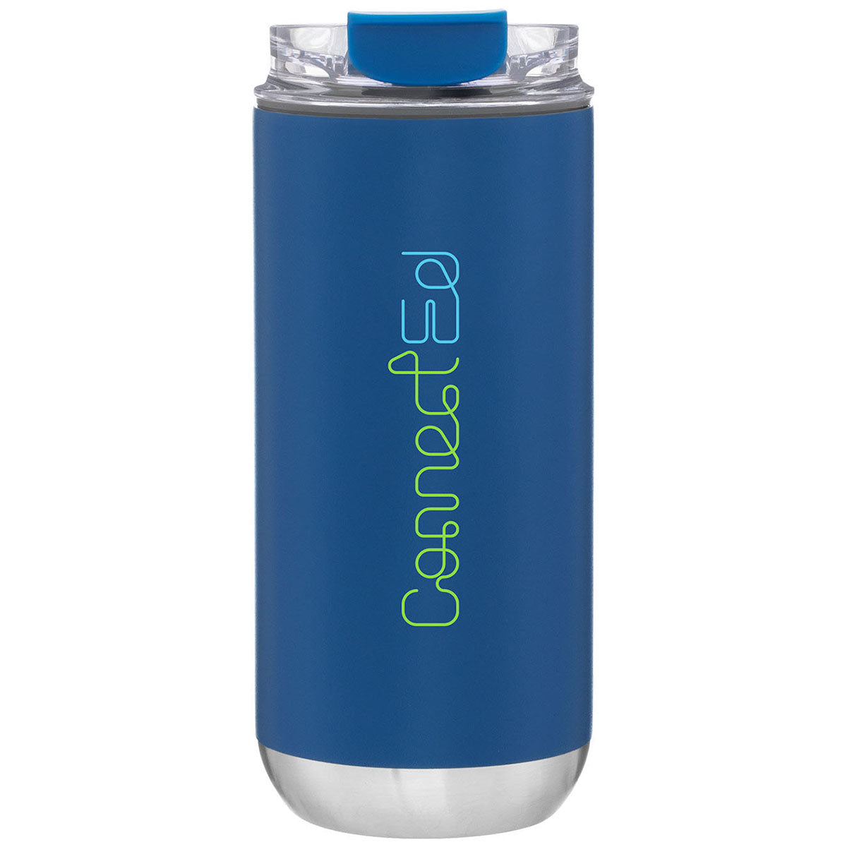 ETS Express Matte Steel Blue Palma 16oz Stainless Steel Tumbler
