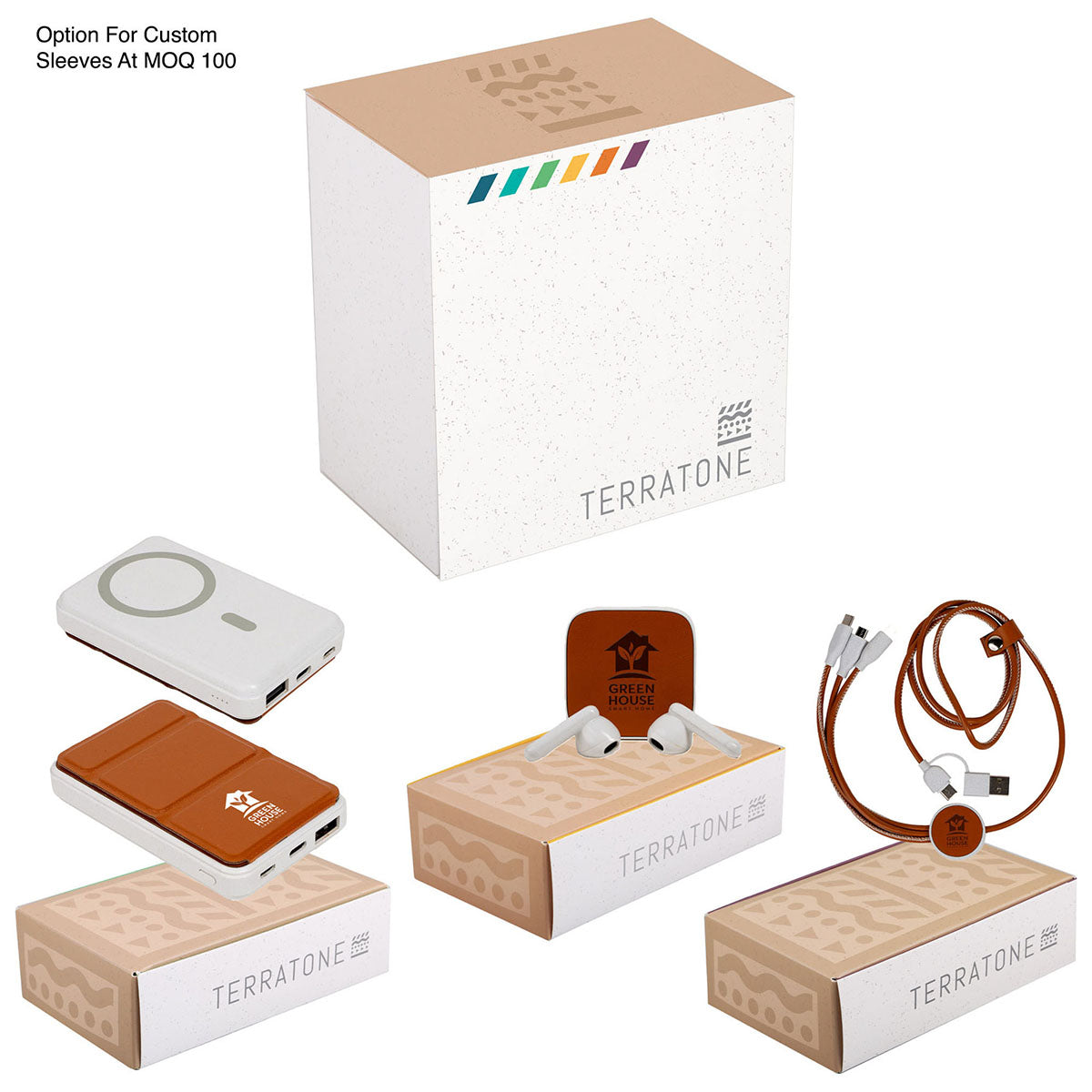 Origaudio White-Brown TerraTone Rhythm & Recharge Kit