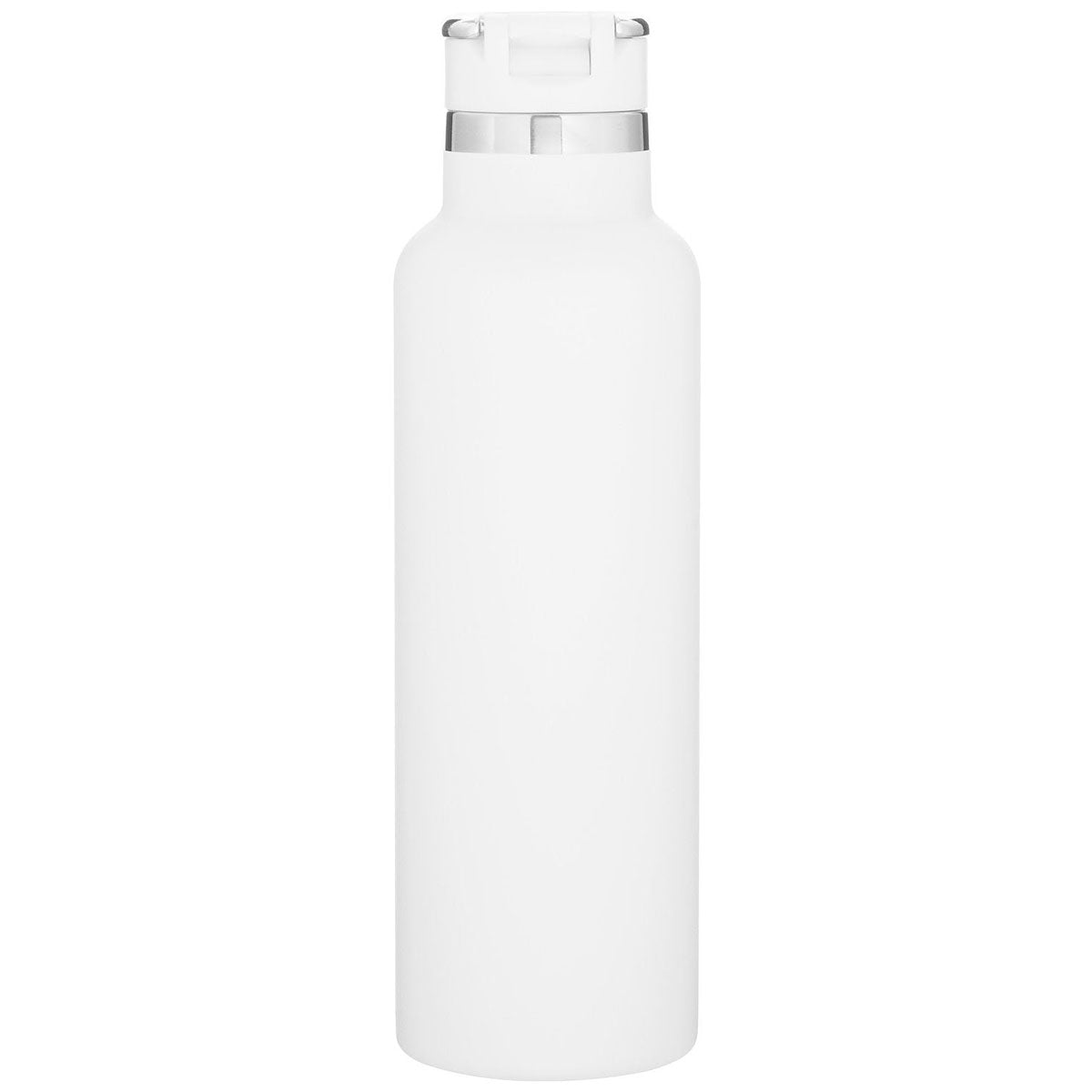 H2Go Matte White Juno 20oz Stainless Steel Bottle