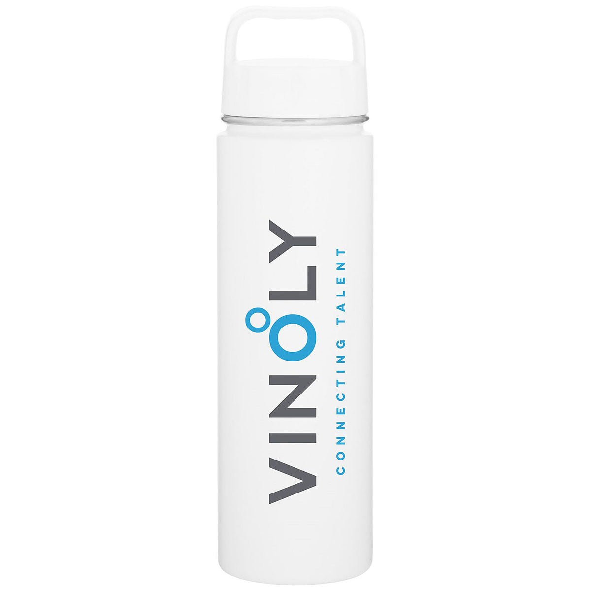 H2Go Matte White Crux 30oz Stainless Steel Bottle