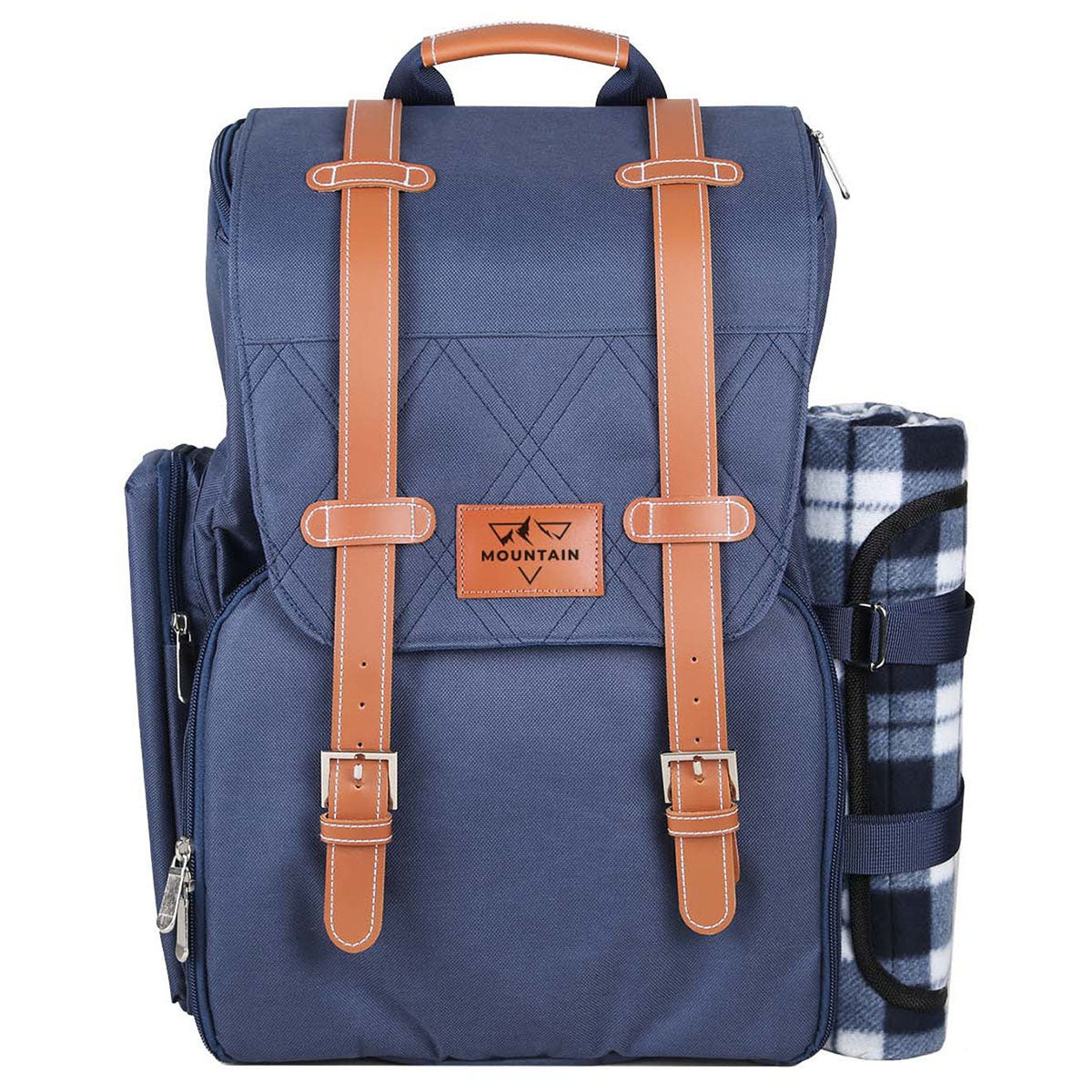 Origaudio Blue Dolores Park Pack - Picnic Backpack For Two