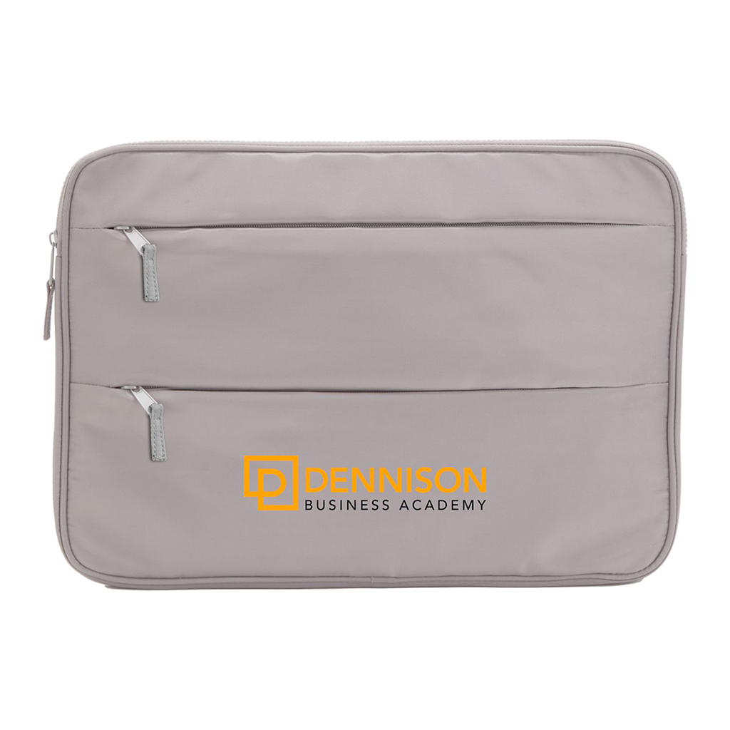 Leed's Grey Daybreak Recycled 15" Laptop Sleeve