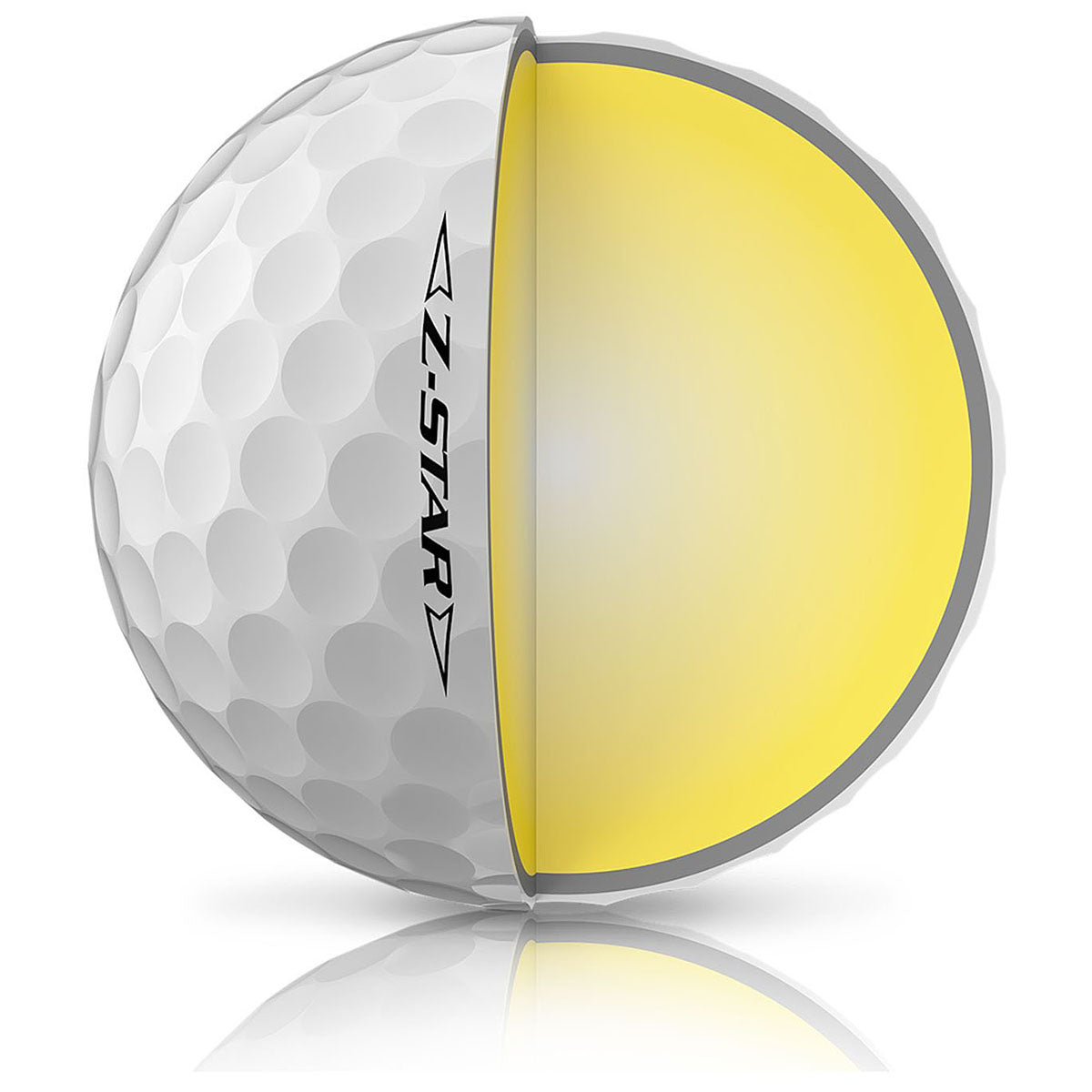 Srixon White  Z-STAR Golf Balls - 12 Pack