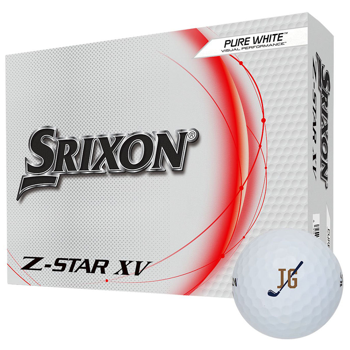 Srixon White Z-STAR XV Golf Balls - 12 Pack