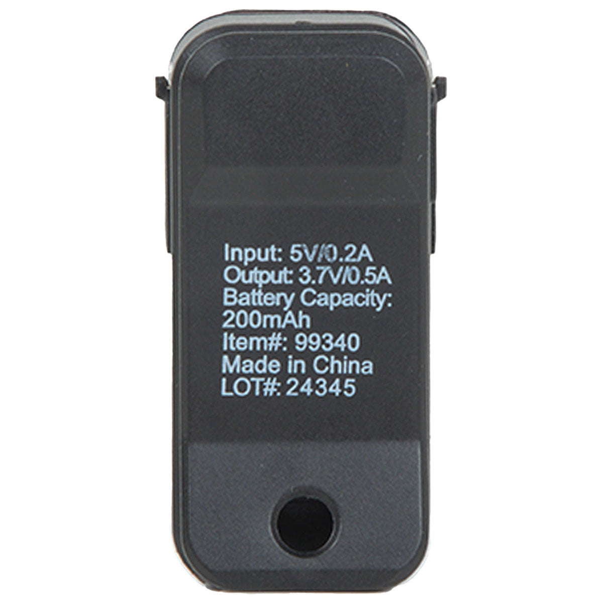 Origaudio Black Lumaray Clip-On Flashlight