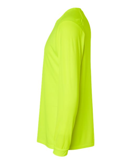 Paragon Safety Green Unisex Long Islander Performance Long Sleeve T-Shirt
