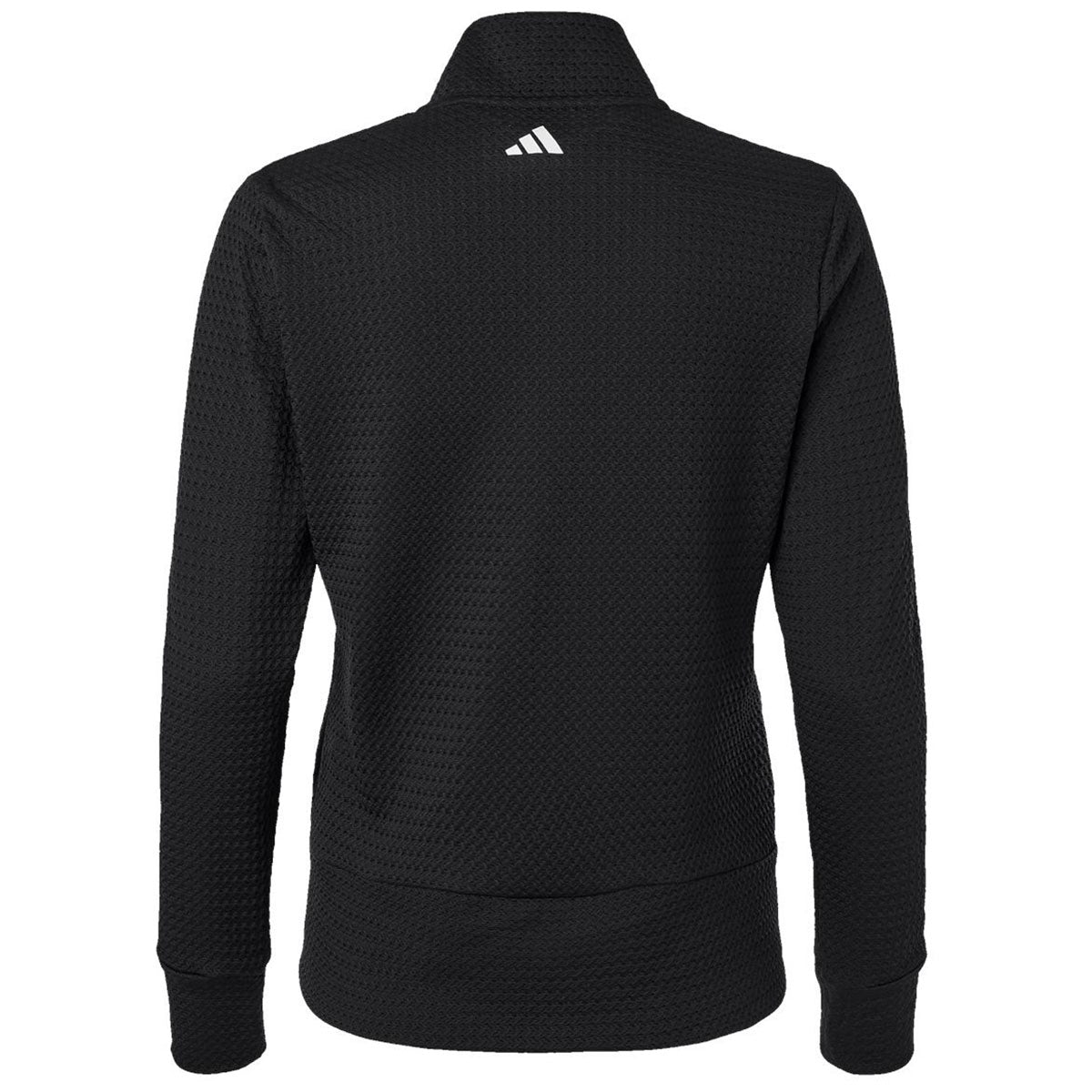 Adidas Women's Black Ultimate365 Textured Full-Zip Jacket