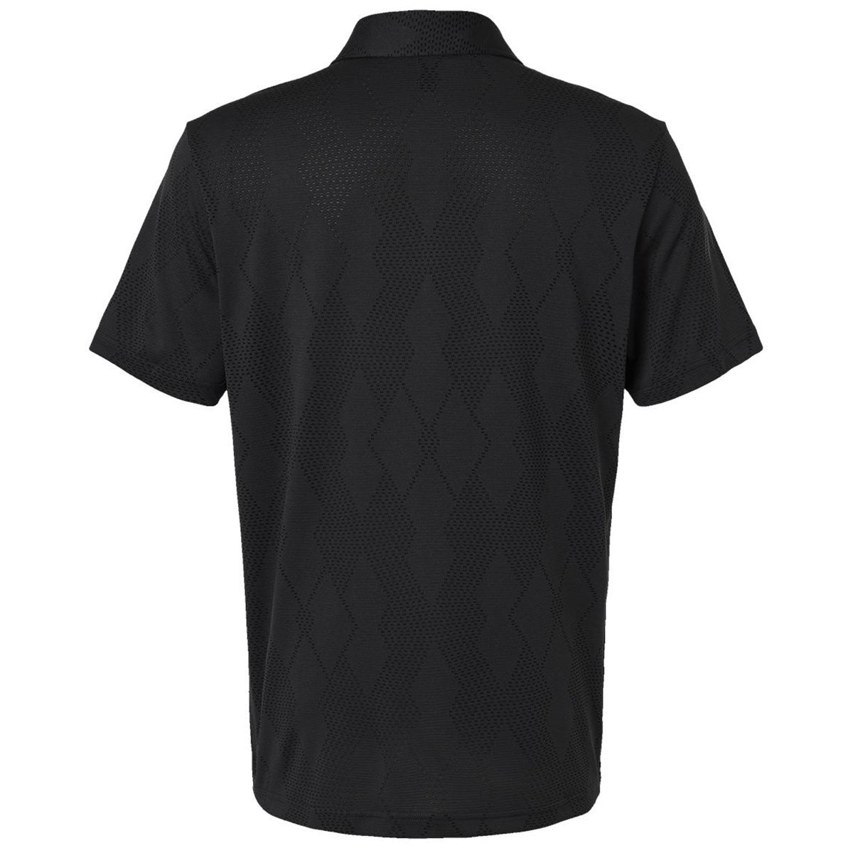 Adidas Men's Carbon Black Ultimate Textured Polo