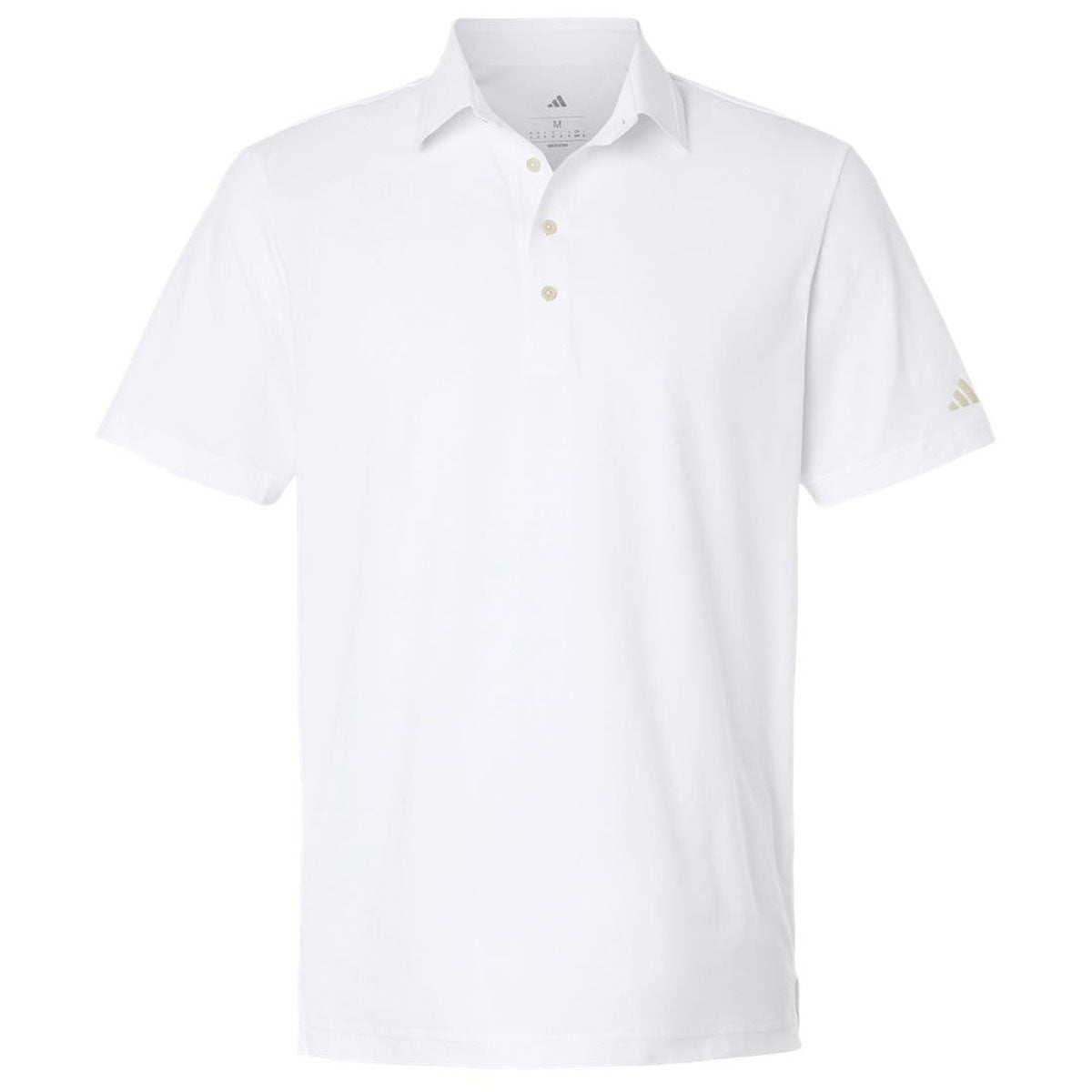 Adidas Men's White Ultimate365 Tour Twistknit Polo