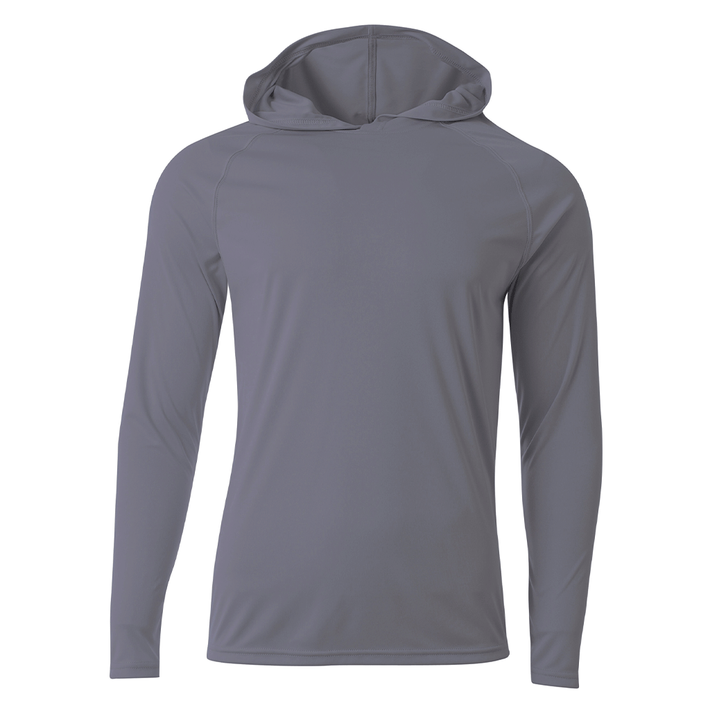 A4 Men's Graphite Cooling Performance Long Sleeve