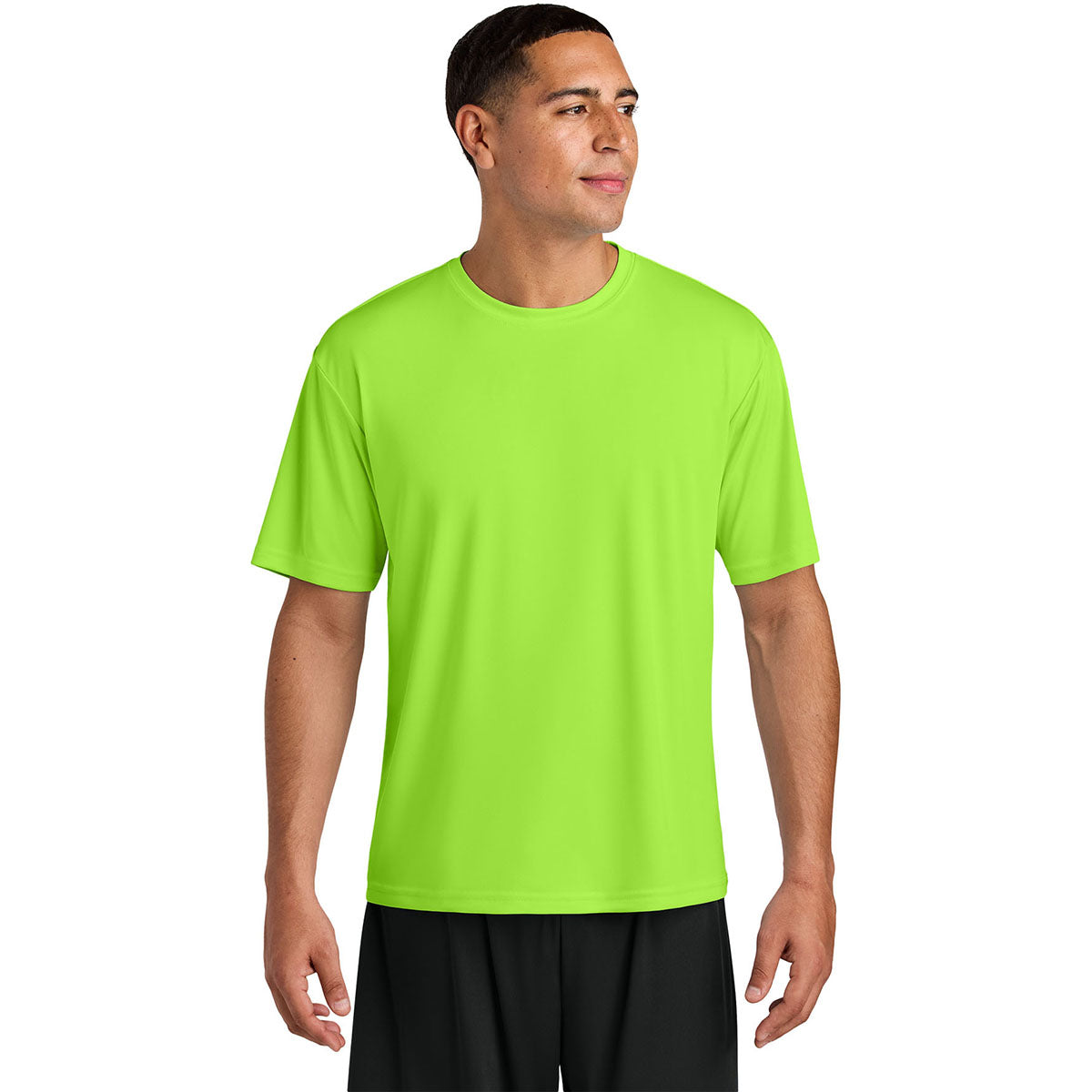 A4 Men's Lime Cooling Performance Short Sleeve Tee