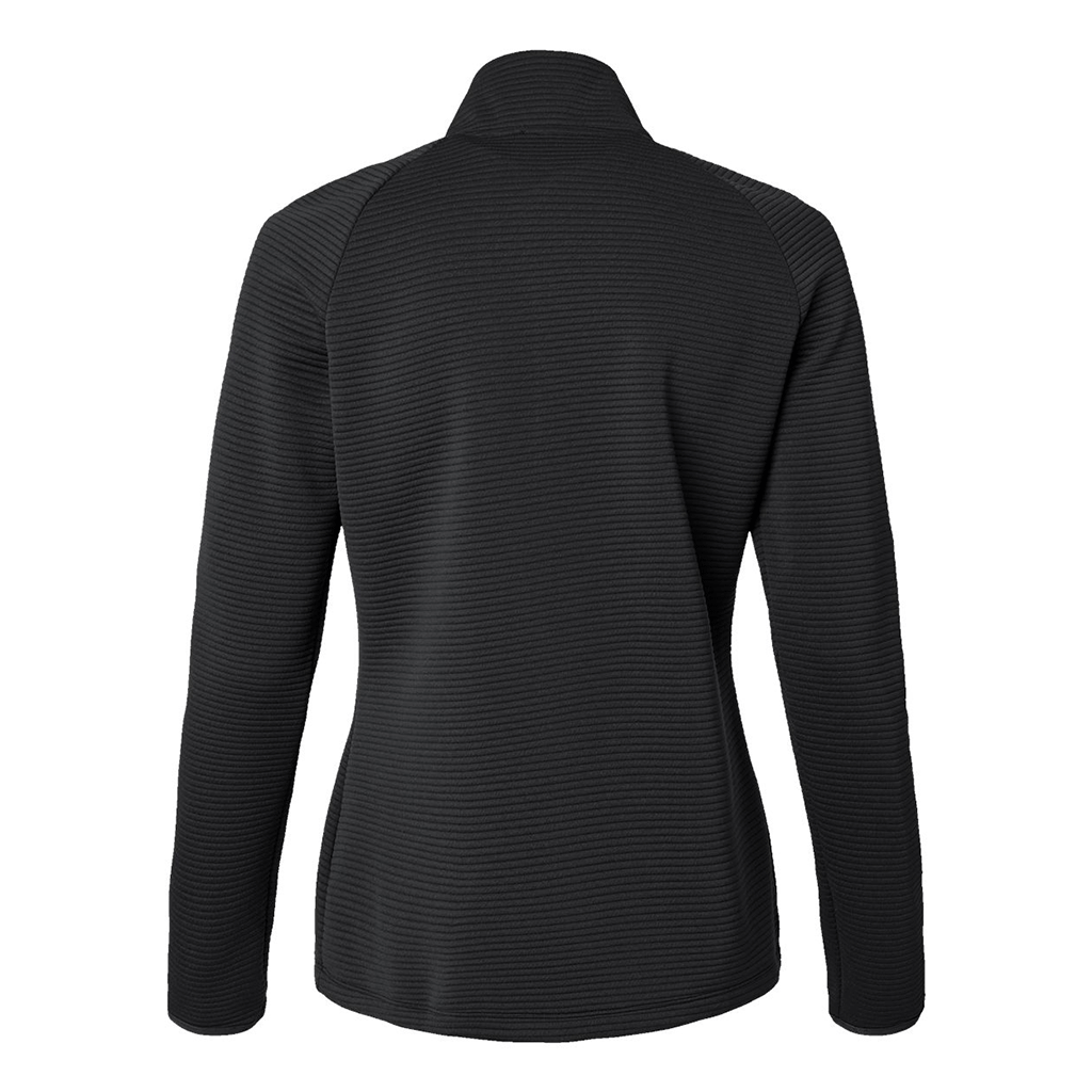 Adidas Women's Black Spacer Quarter-Zip Pullover
