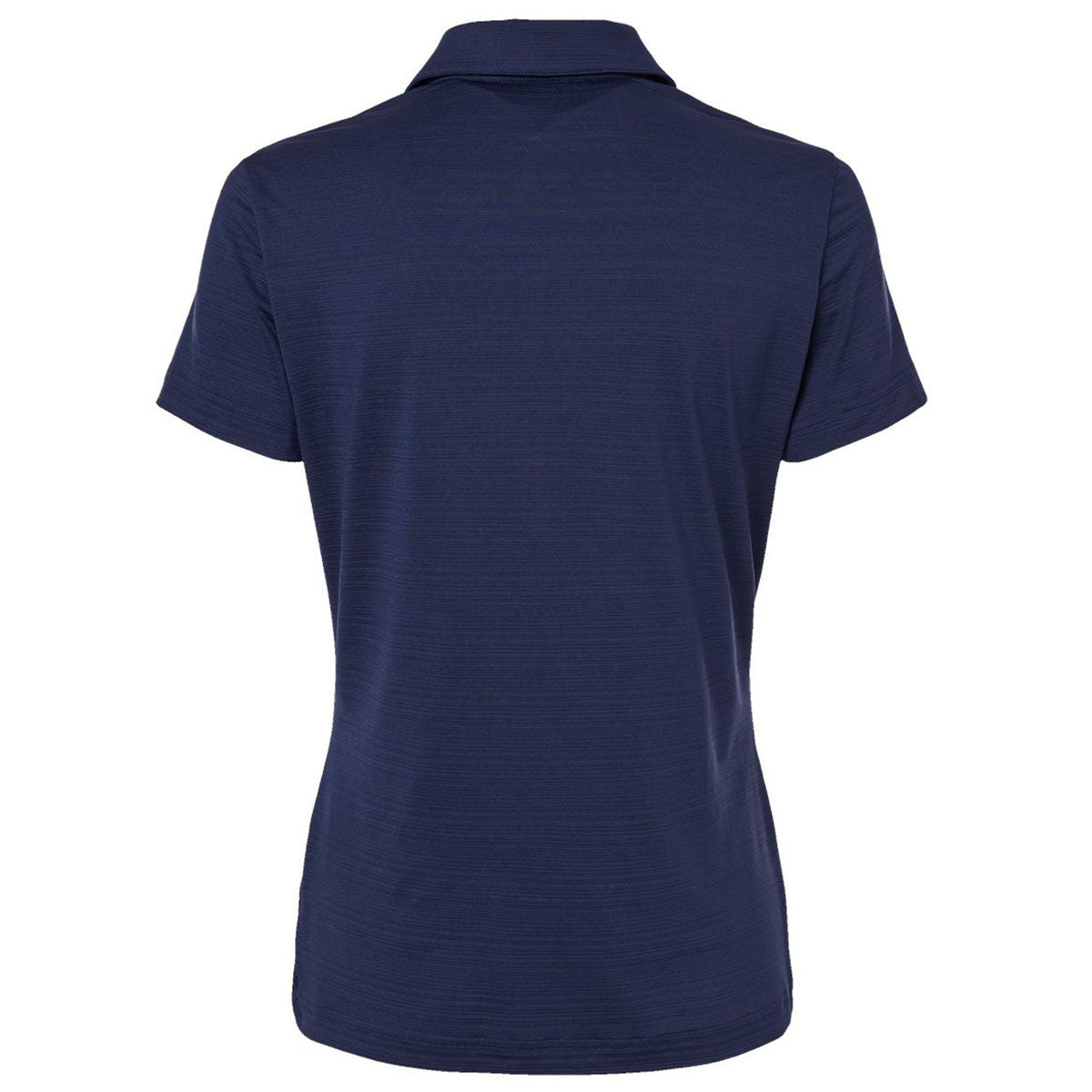 Adidas Women's Dark Blue Textured Stripe Polo