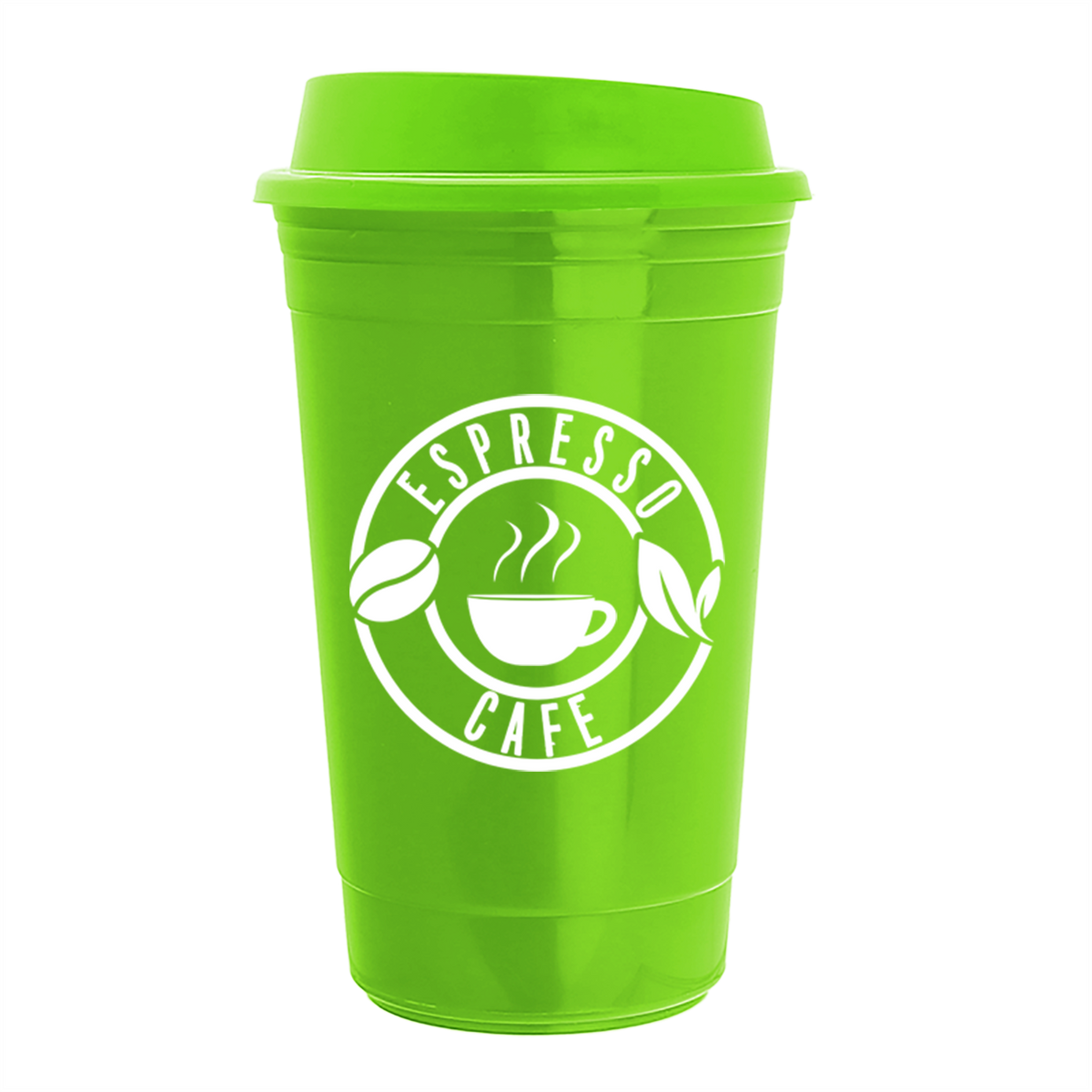Garyline Lime Green Traveler Insulated Cup - 16 oz.