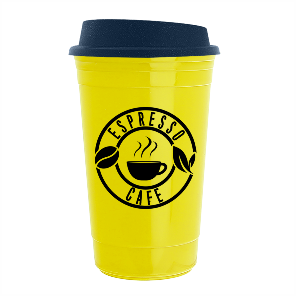Garyline Yellow Traveler Insulated Cup - 16 oz.