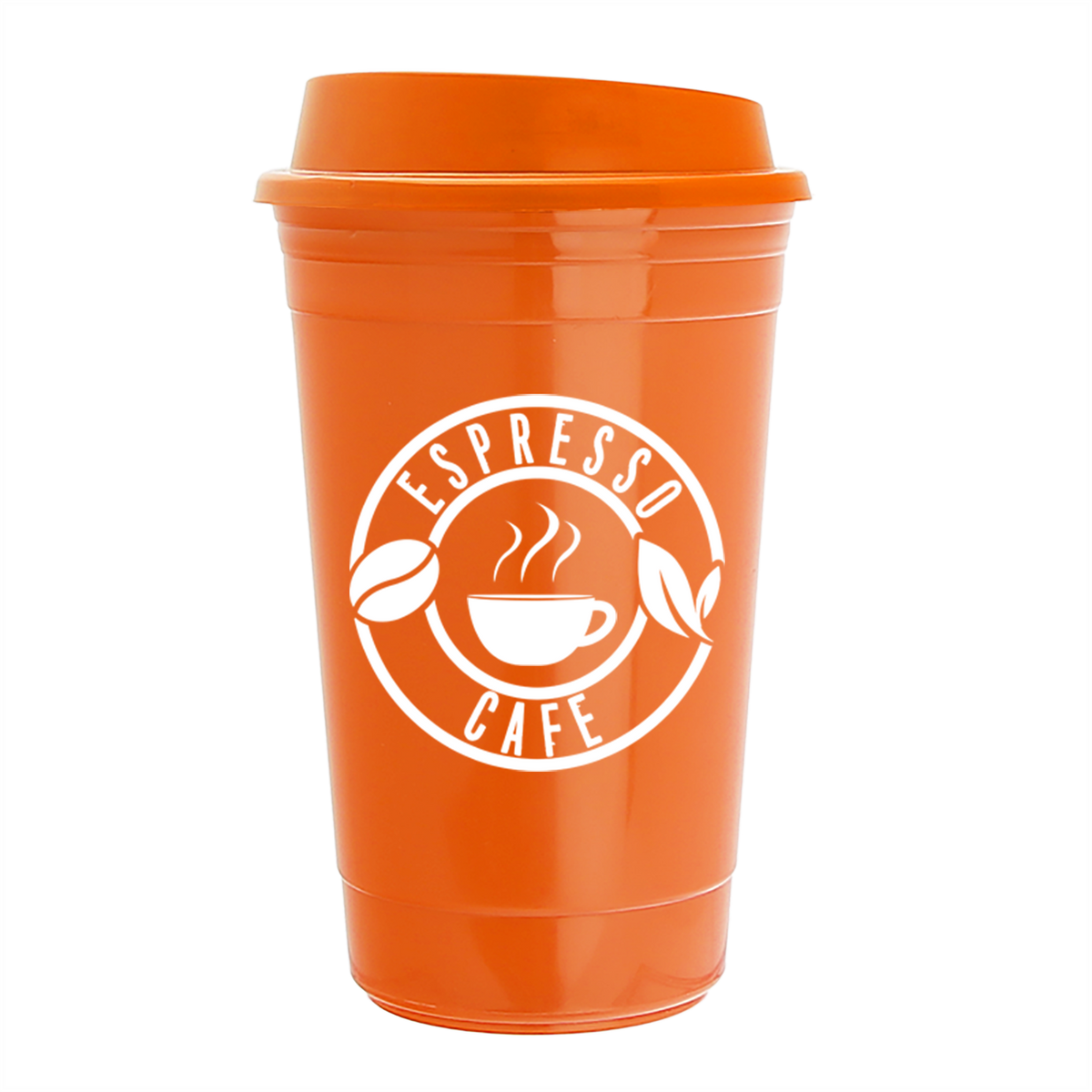 Garyline Orange Traveler Insulated Cup - 16 oz.