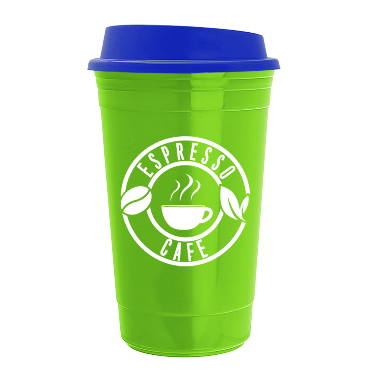 Garyline Lime Green Traveler Insulated Cup - 16 oz.