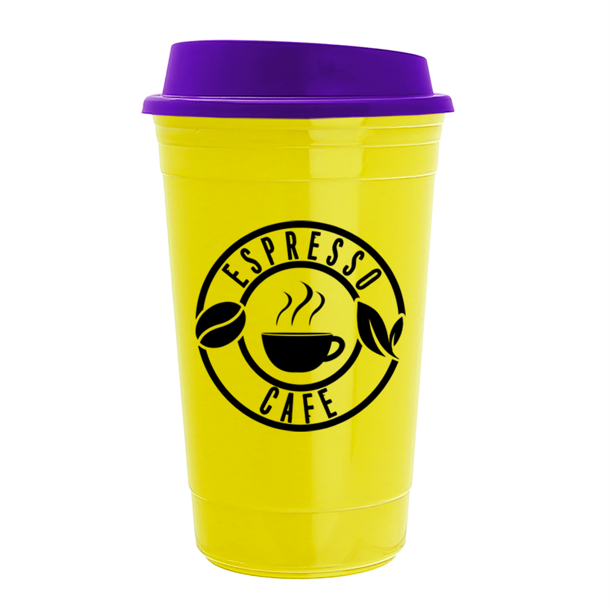 Garyline Yellow Traveler Insulated Cup - 16 oz.