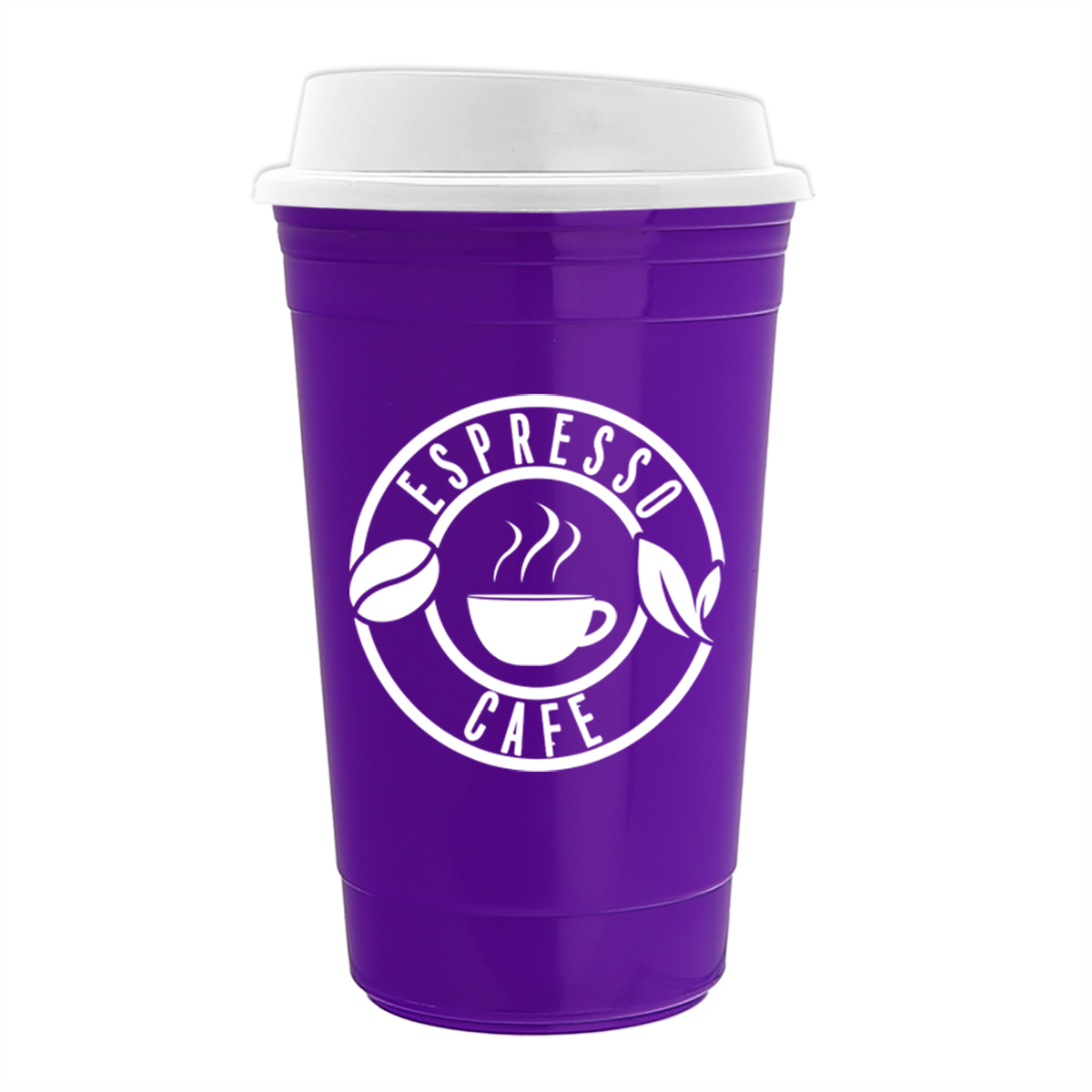 Garyline Violet Traveler Insulated Cup - 16 oz.