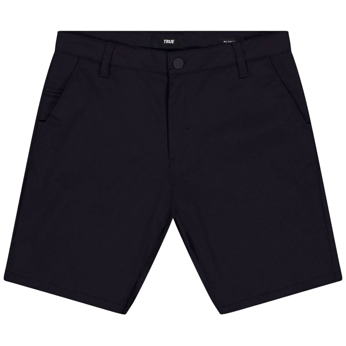 TRUE Men's Black All Day Golf Short