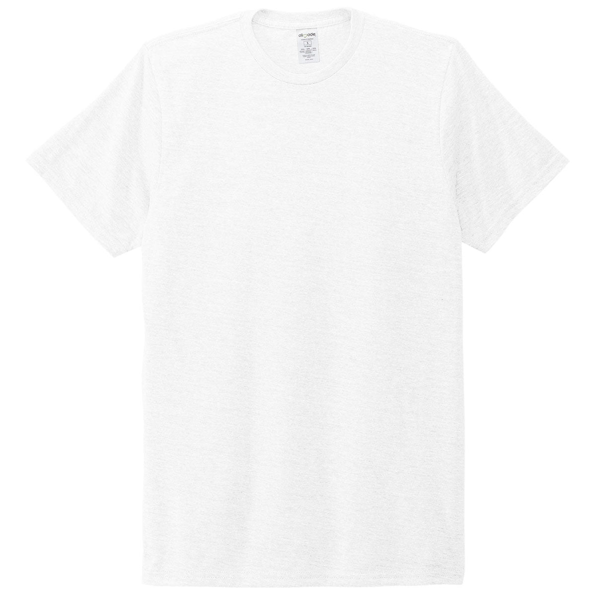 Allmade Unisex Bright white Tri-Blend Tee