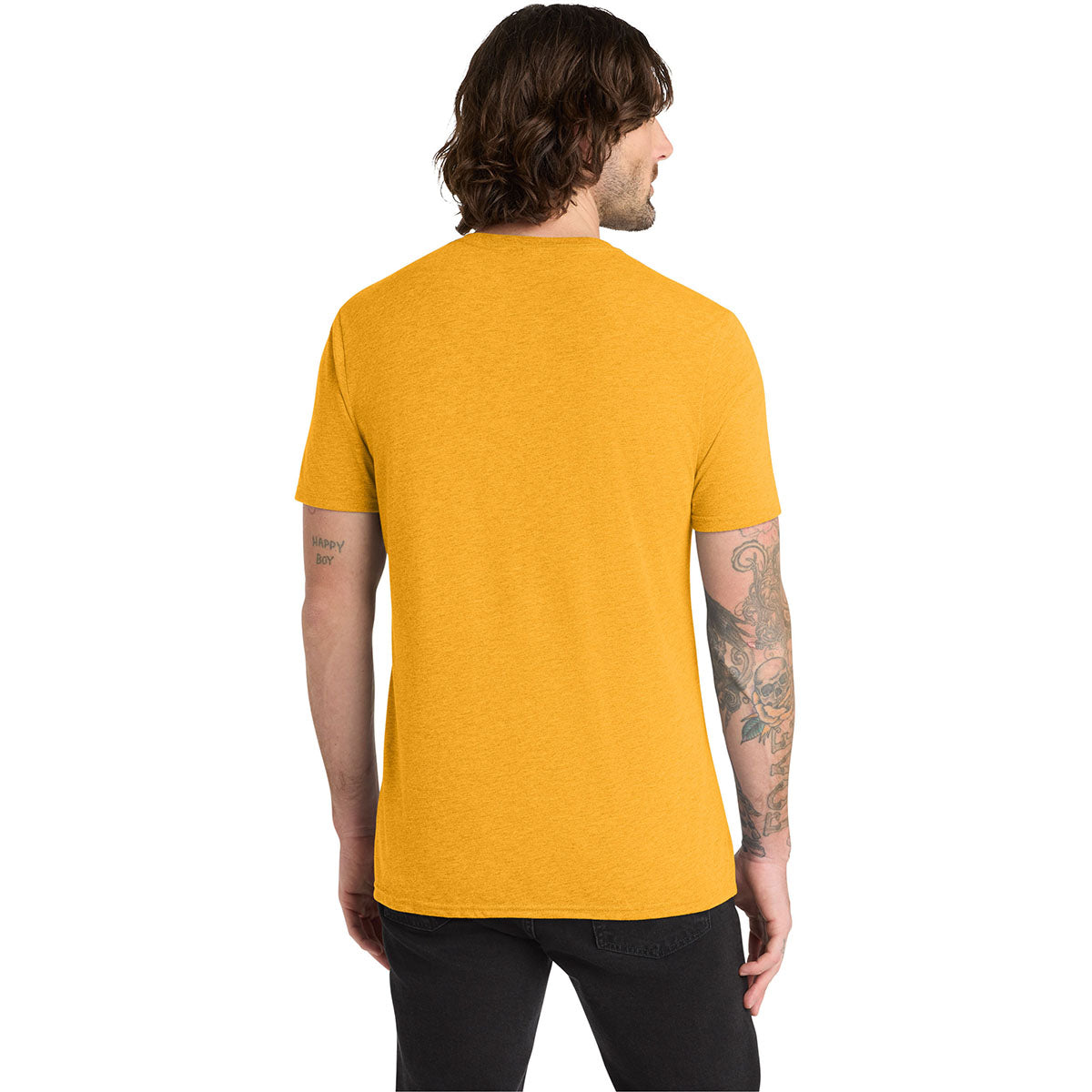 Allmade Unisex Orange You Fancy Tri-Blend Tee