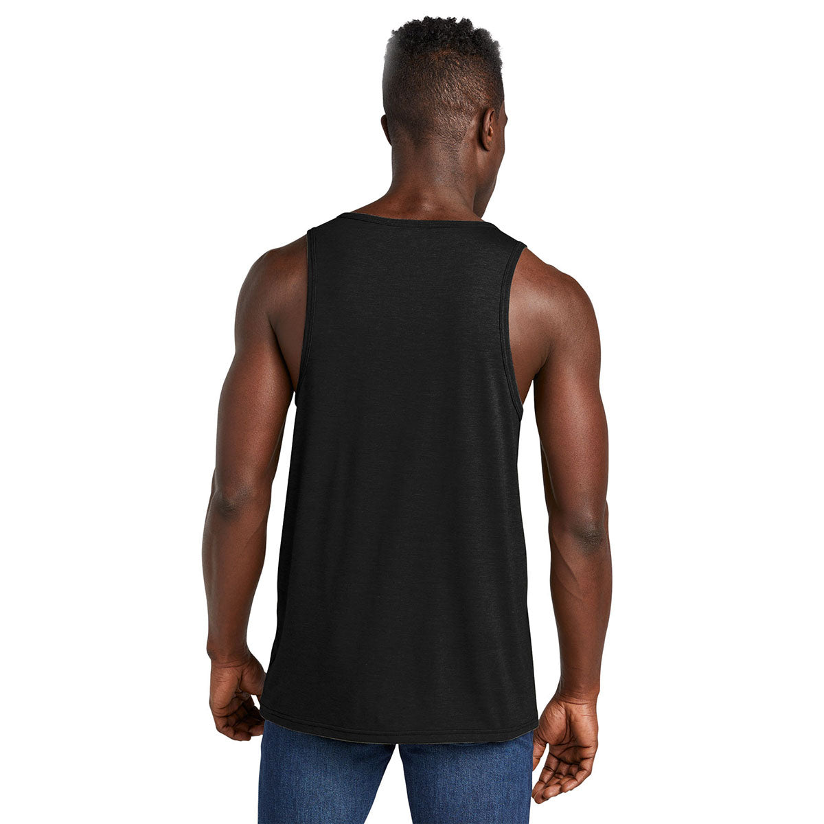 Allmade Unisex Deep Black Tri-Blend Tank
