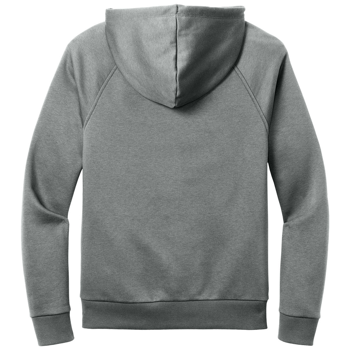 Allmade Unisex Aluminum Grey Heather Organic CVC Fleece Pullover Hoodie