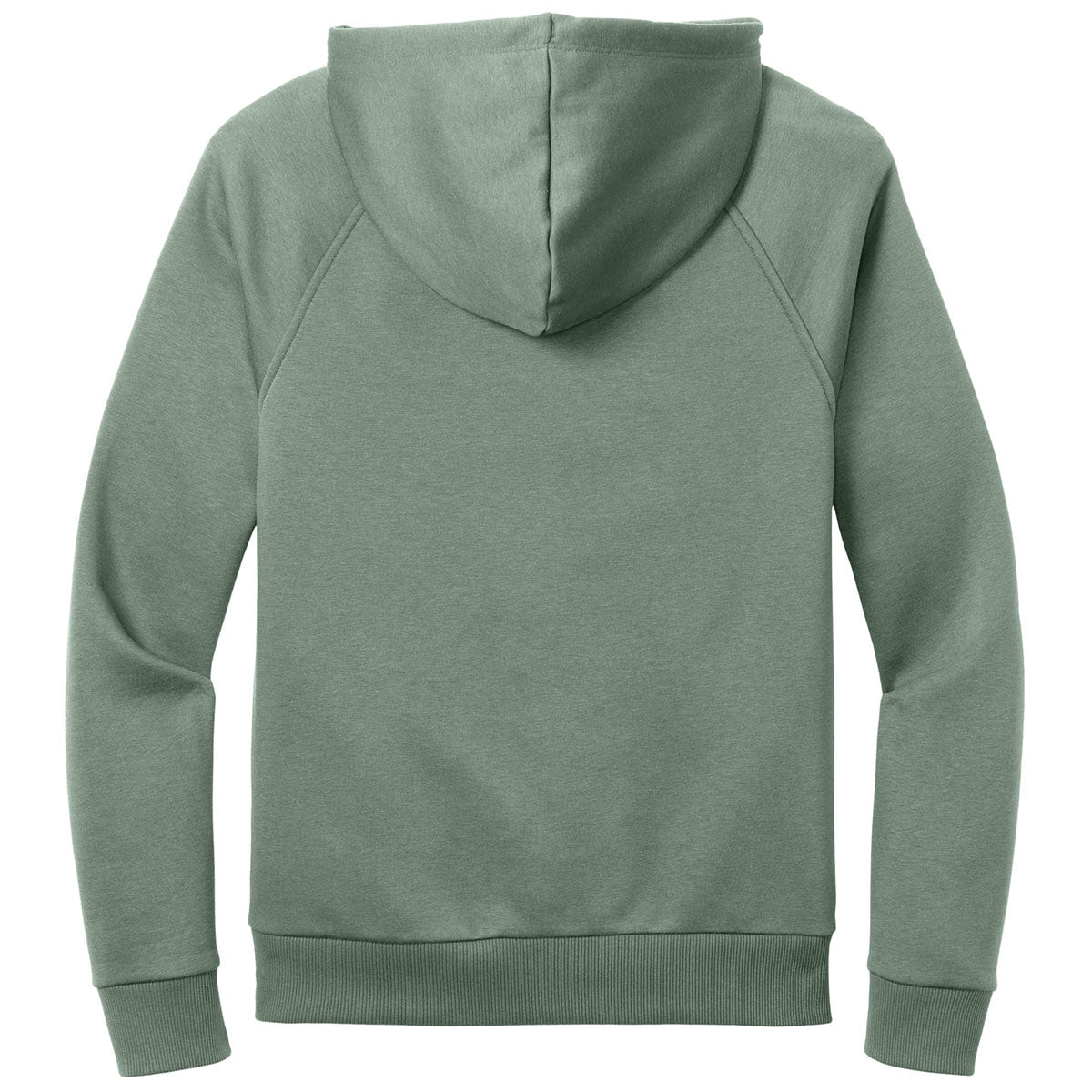 Allmade Unisex Matcha Green Organic CVC Fleece Pullover Hoodie