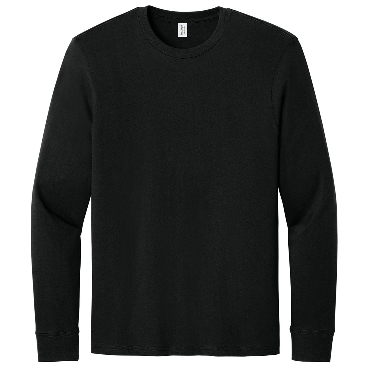 Allmade Unisex Deep Black Long Sleeve Organic Cotton Tee