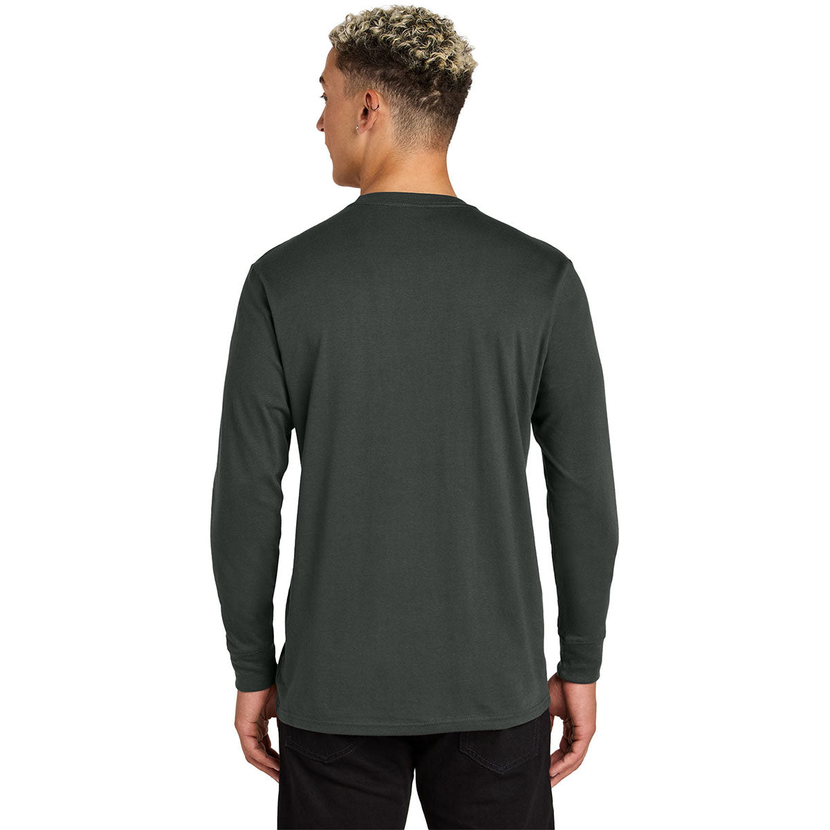 Allmade Unisex Terrain Grey Long Sleeve Organic Cotton Tee