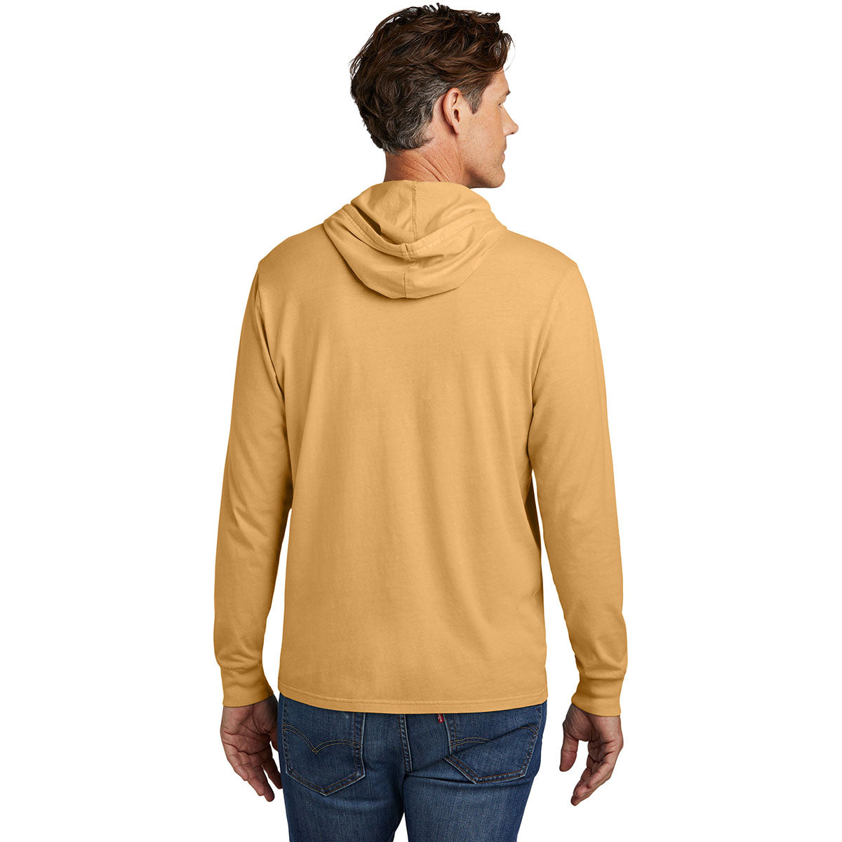 Allmade Unisex Golden Wheat Mineral Dye Organic Cotton Hoodie Tee