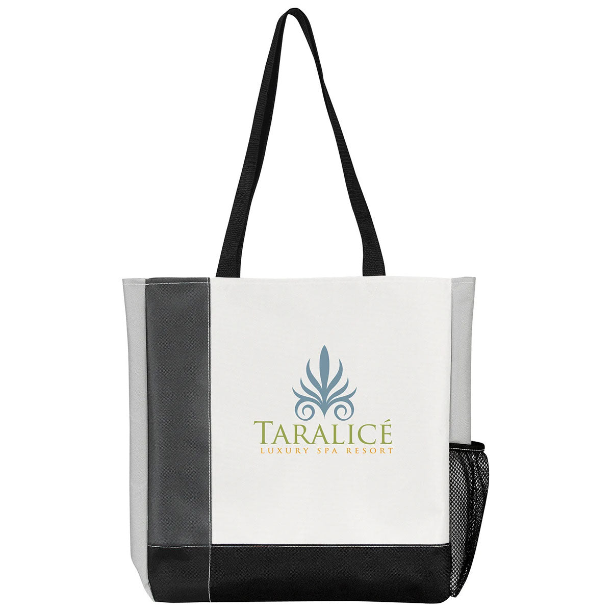Atchison White Tri-Tone Tote
