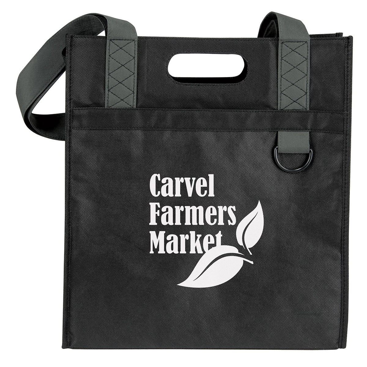 Atchison Black Dual-Carry Tote