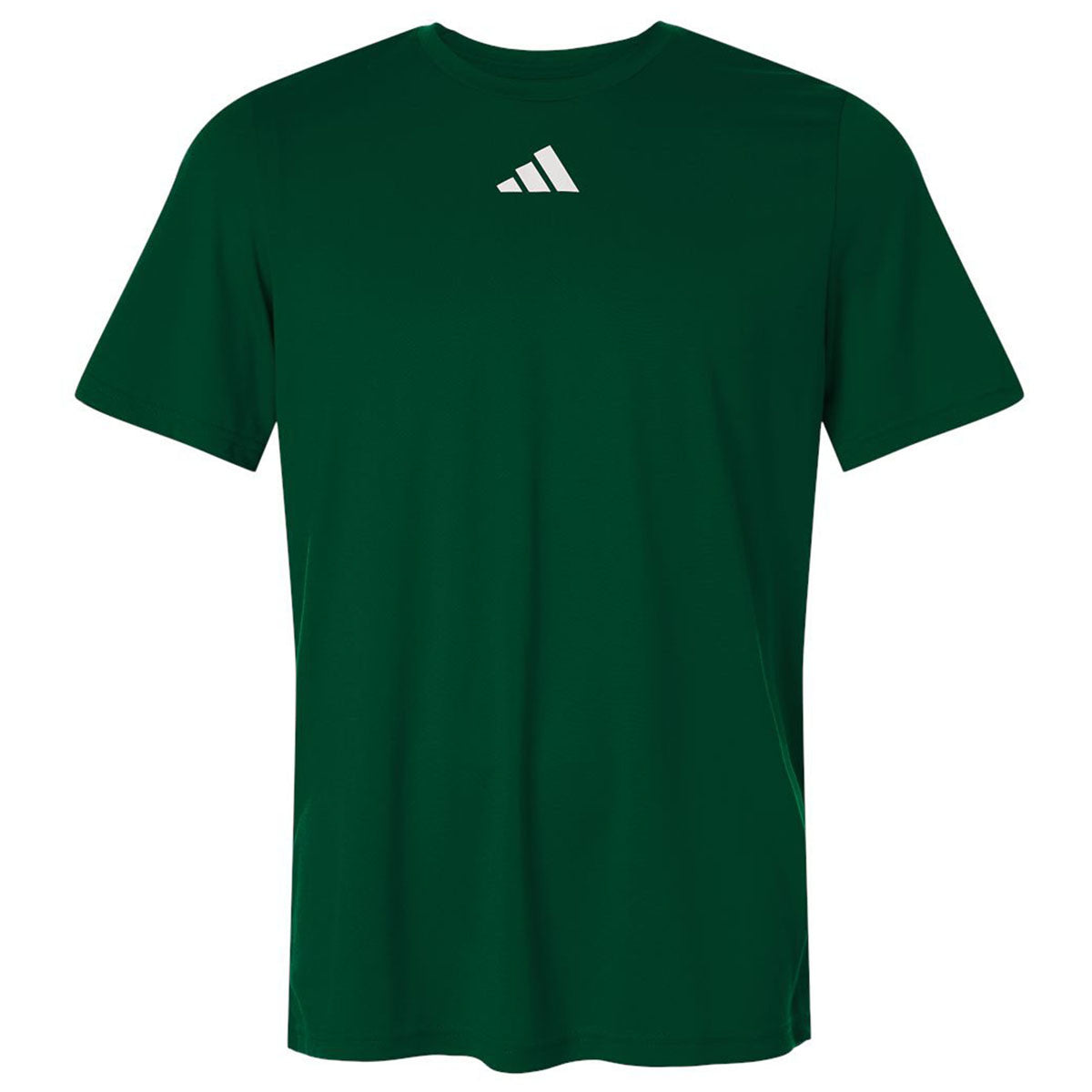 Adidas Men's Dark Green/White Pregame T-Shirt