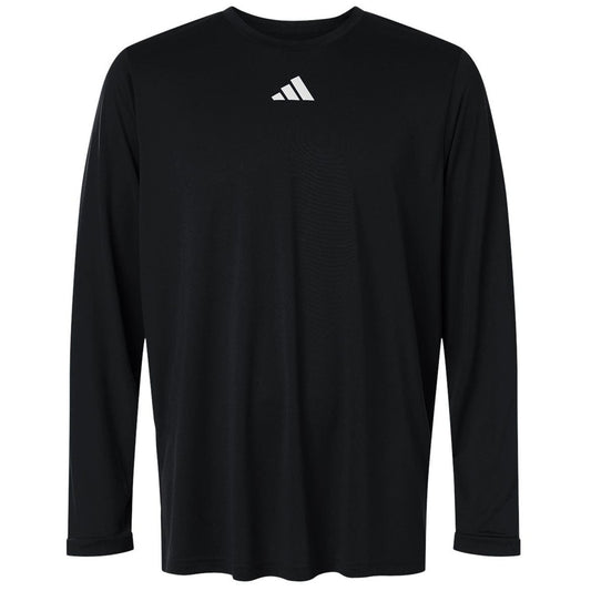 Adidas Men's Black/White Pregame Long Sleeve T-Shirt