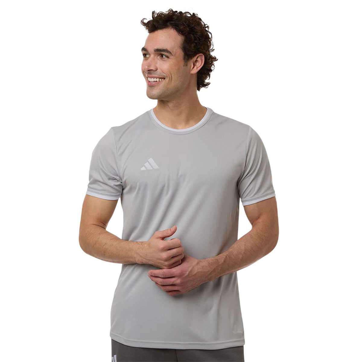 Adidas Men's Team Light Grey/White Entrada 26 Jersey