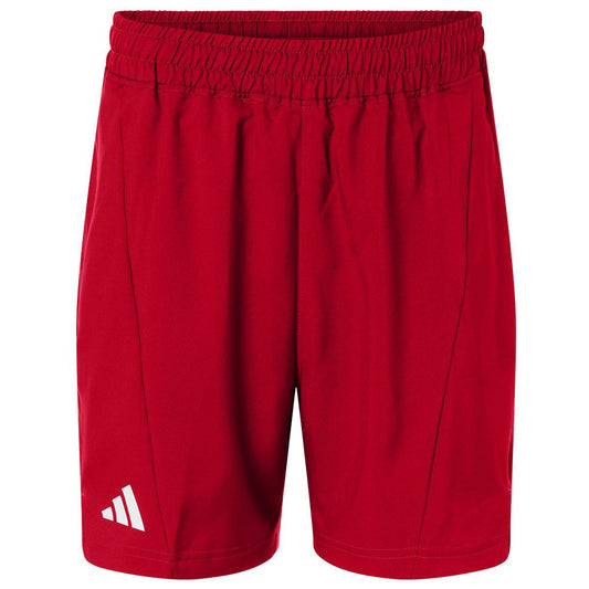 Adidas Men's Team Power Red/White D4T Woven 7" Shorts