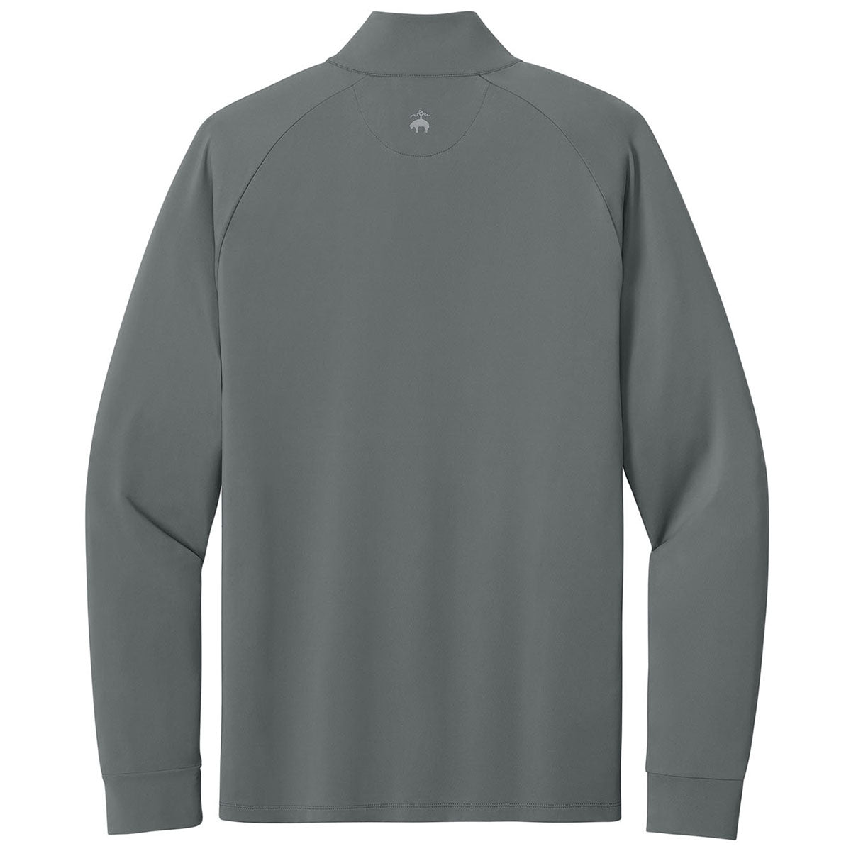 Brooks Brothers Men's Shadow Grey Luxe Performance 1/4-Zip