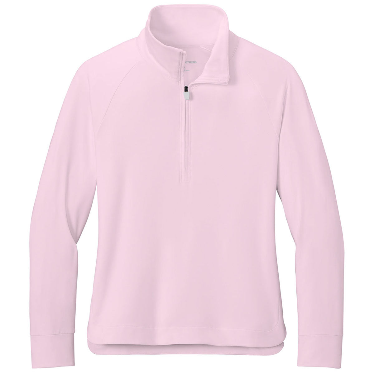 Brooks Brothers Women's Pearl Pink Luxe Performance 1/4-Zip