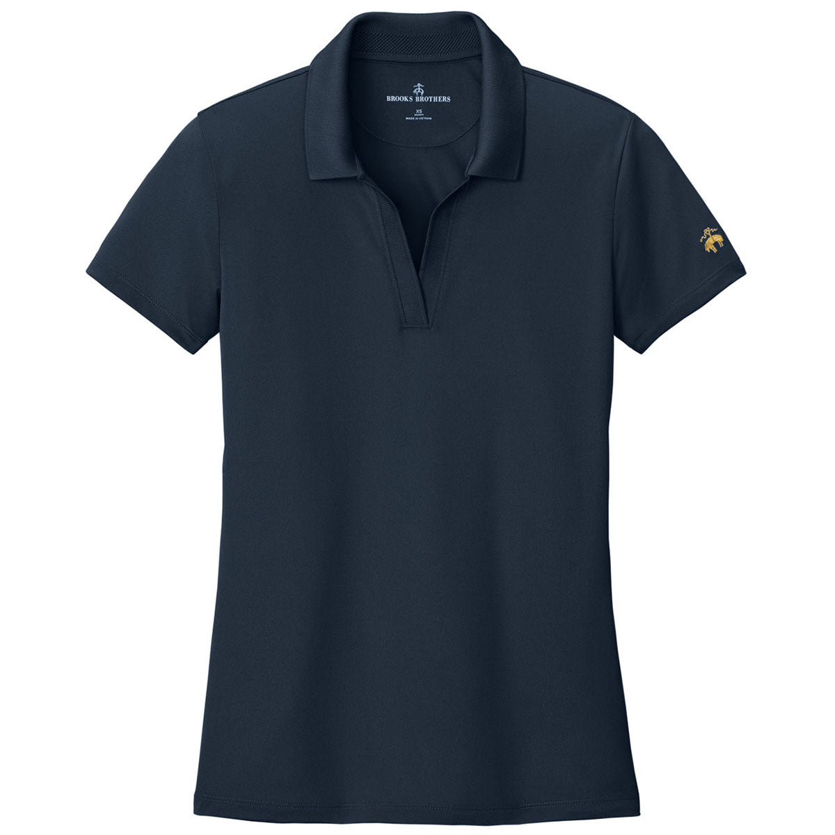 Brooks Brothers Women's Navy Blazer Mesh Pique Performance Polo