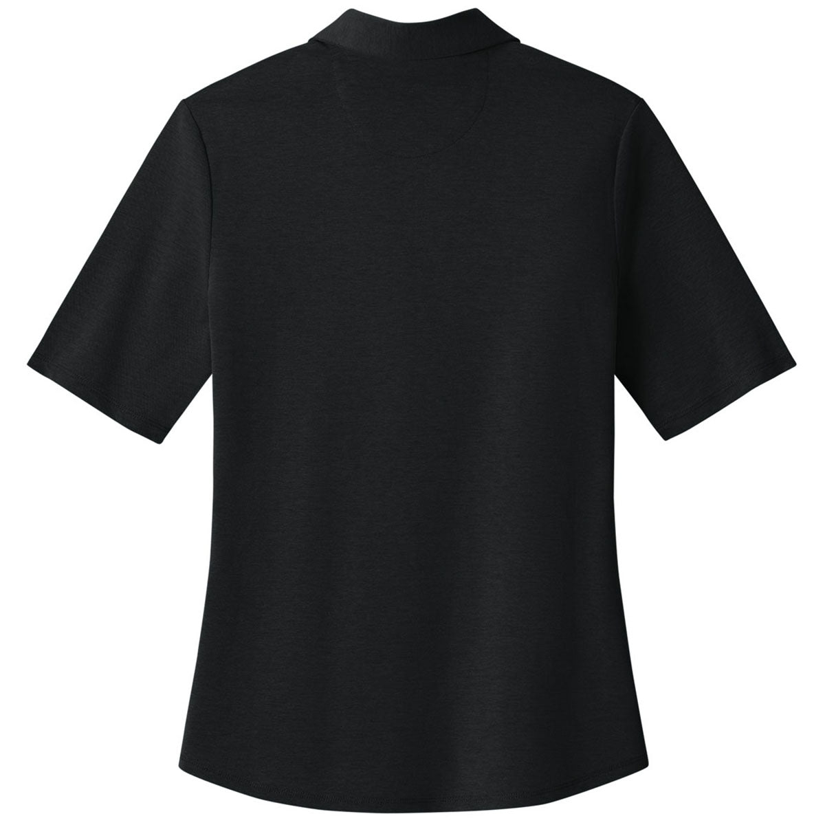 Brooks Brothers Women's Deep Black Pinpoint Pique Polo