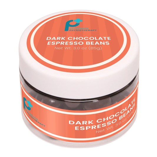 SugarSpot Clear Dark Chocolate Espresso Beans: Small Jar