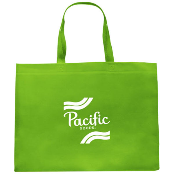 SnugZ Lime Green Pegasus Delhi Jumbo Size Tote Bag